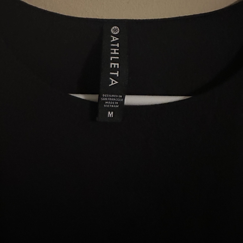 Athleta sleeveless SANTORINI THERA DRESS black - Picture 4 of 5